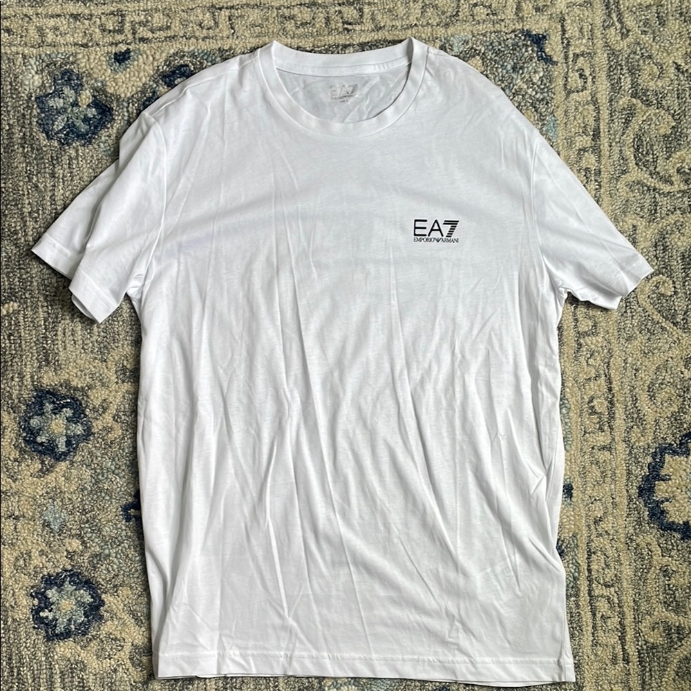 Emporio Armani White Short Sleeve Tee
